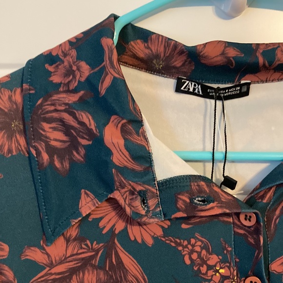 Zara Long Sleeve Collared Dress - Picture 5 of 8